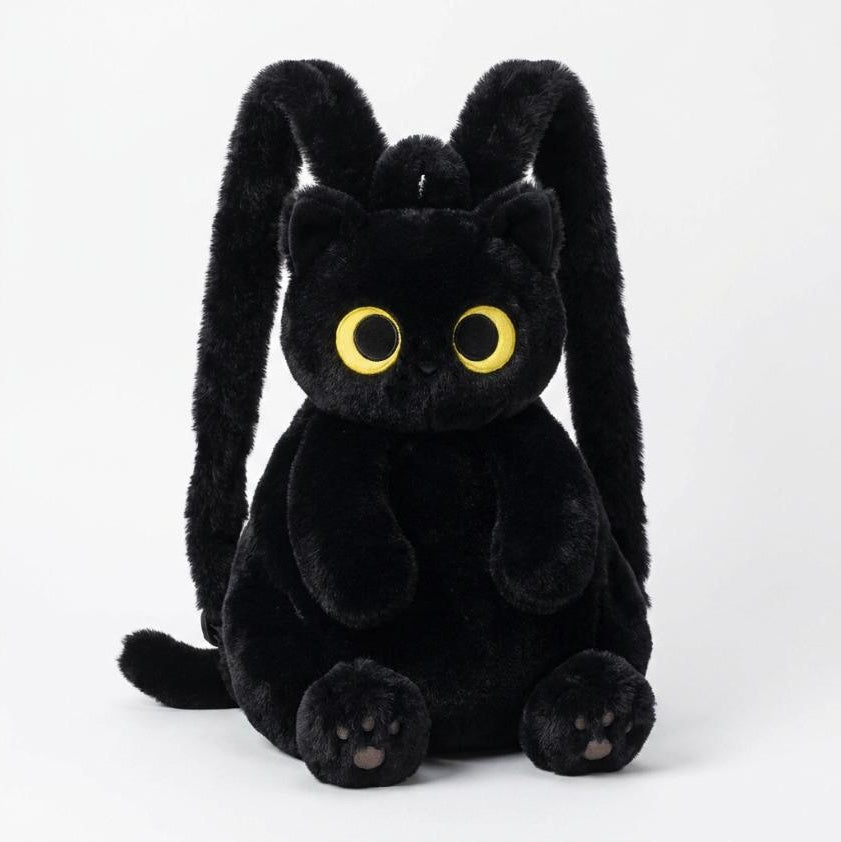Plush Cat Backpack