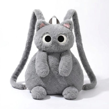 Plush Cat Backpack