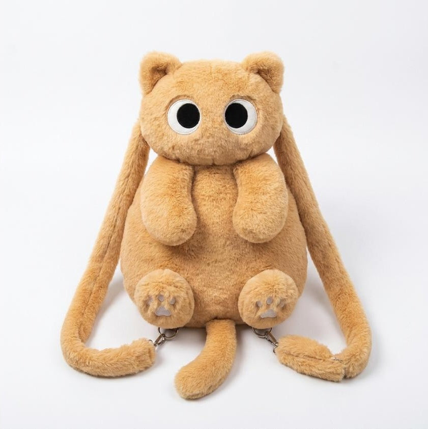 Plush Cat Backpack