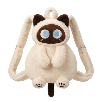 Plush Cat Backpack